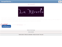 Tablet Screenshot of maisondhotes-lareverie.com